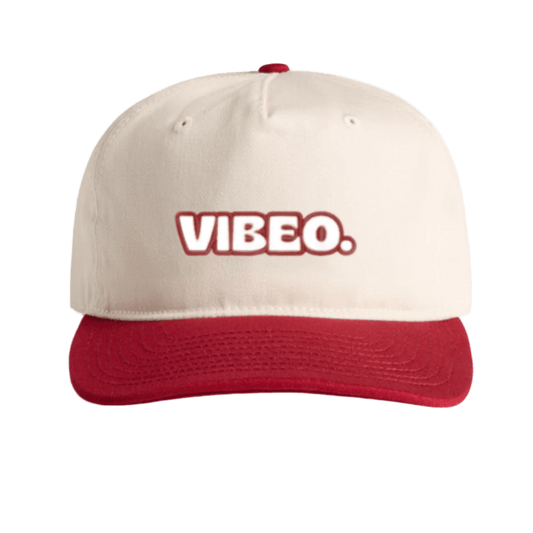 VIBEO Street Two-Tone Cap, 100% Cotton, Embroidered, Limited Edition