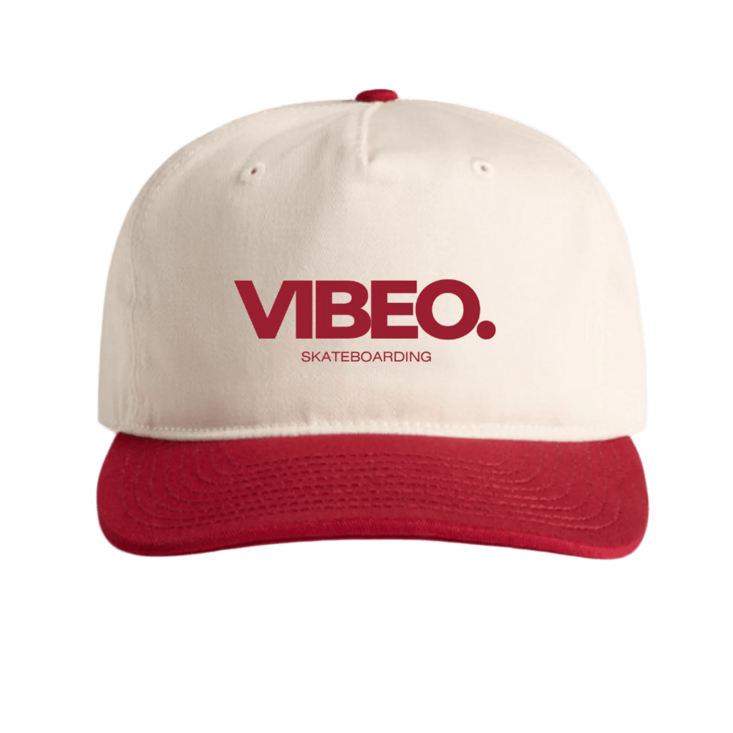 VIBEO SkateBoarding | Two-Tone Cap | 100% Cotton, Limited Edition