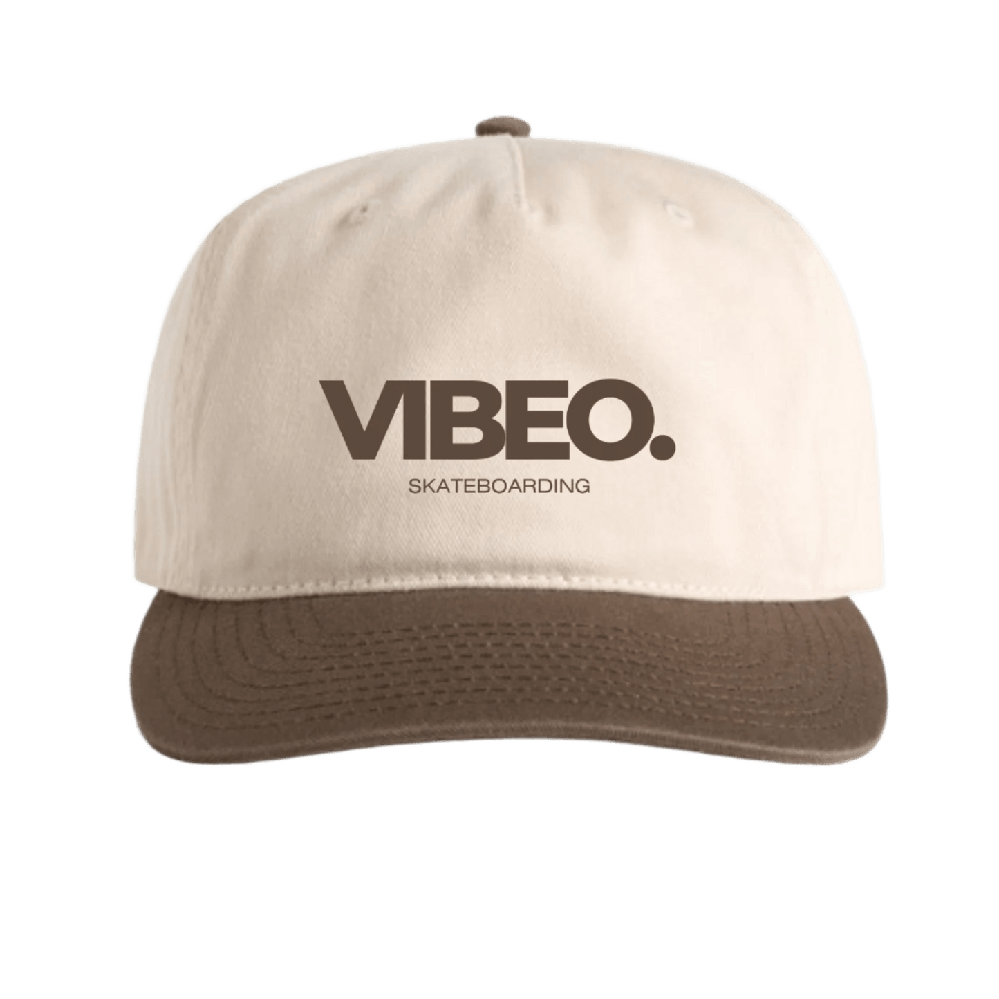 VIBEO SkateBoarding | Two-Tone Cap | 100% Cotton, Limited Edition