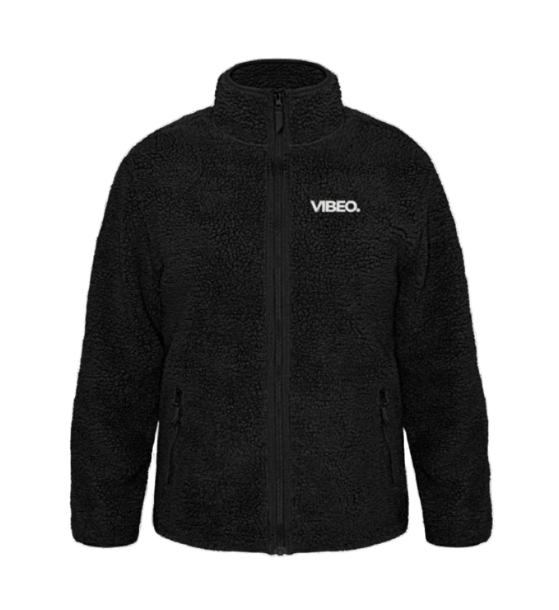 VIBEO Recycled Jacket - Sustainable Comfort with 100% Recycled Polyester Black