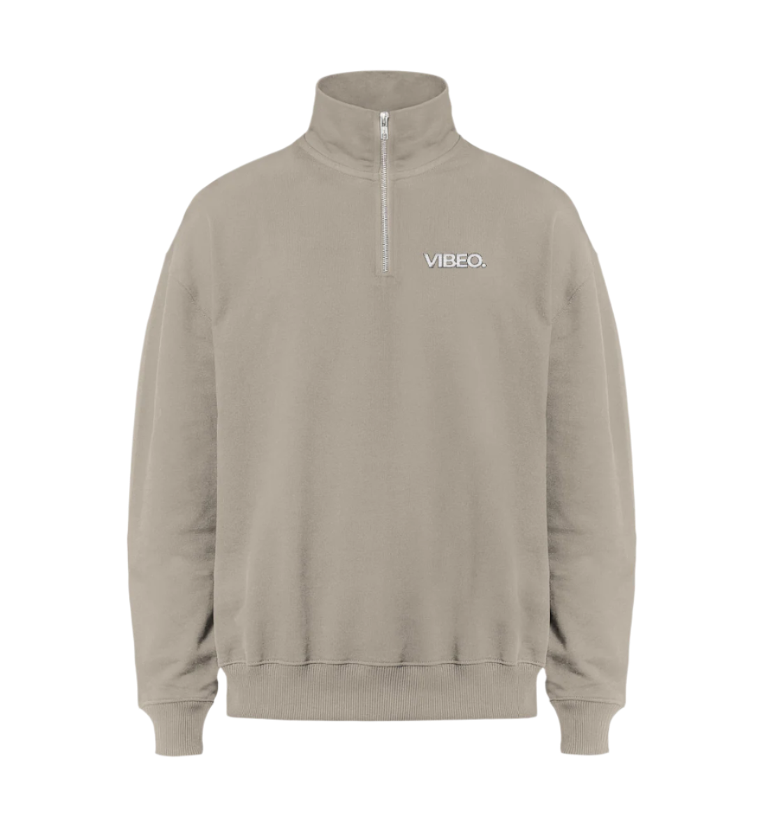 VIBEO | Unisex Organic Half-Zip