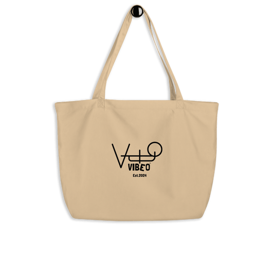 CLASSIC | Large Organic Tote Bag - VibeOStudios